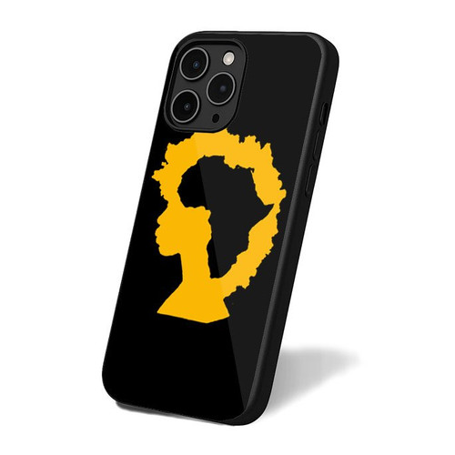 Afro Natural Hair Africa iPhone 16 Case Cover