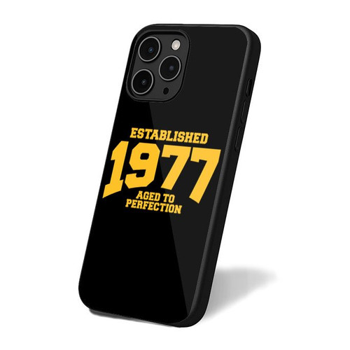 Aged To Perfection Established 1977 iPhone 16 Case Cover