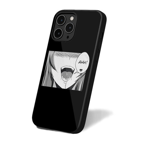 Ahegao Ecchi Anime Ahh iPhone 16 Case Cover
