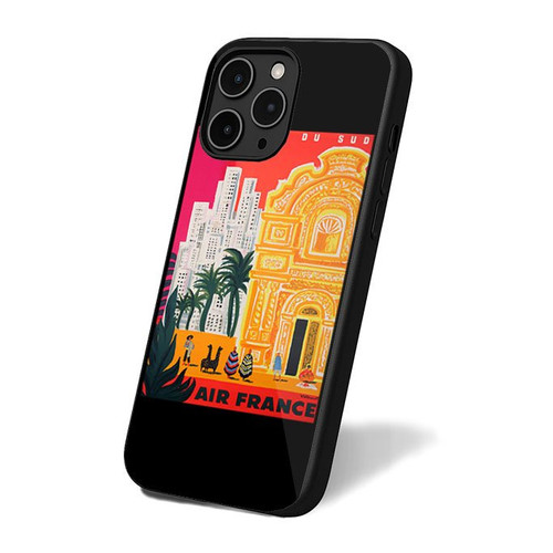 Air France South America Vintage iPhone 16 Case Cover