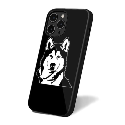 Alaskan Malamute Face iPhone 16 Case Cover