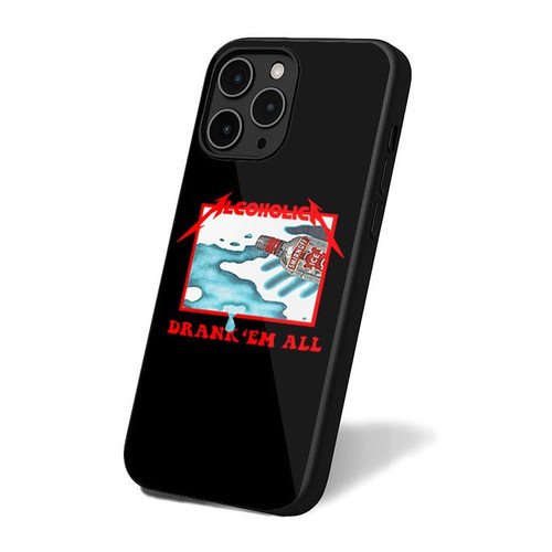 Alcoholica Metallica Drankem All iPhone 16 Case Cover