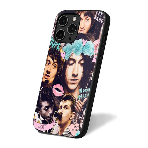 Alex Turner Arctic Monkey Photo Collage iPhone 16 Case Cover