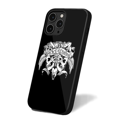 Alice In Chains Skulls Logo iPhone 16 Case Cover