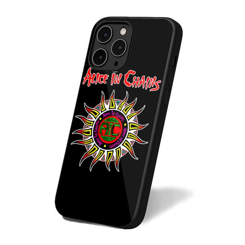 Alice In Chains Sun Logo Colored iPhone 16 Case Cover