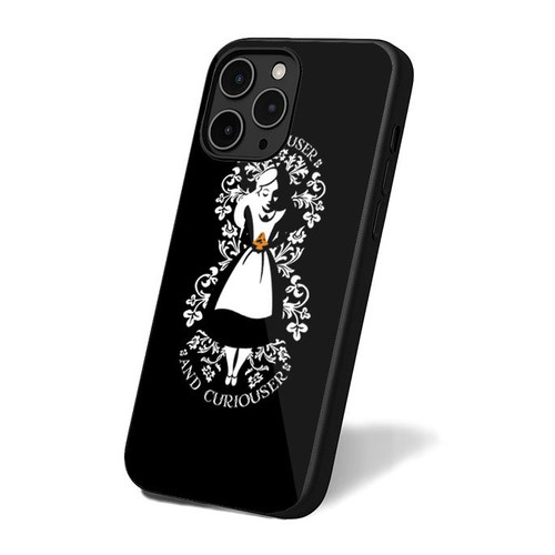 Alice In Wonderland Curiouser iPhone 16 Case Cover