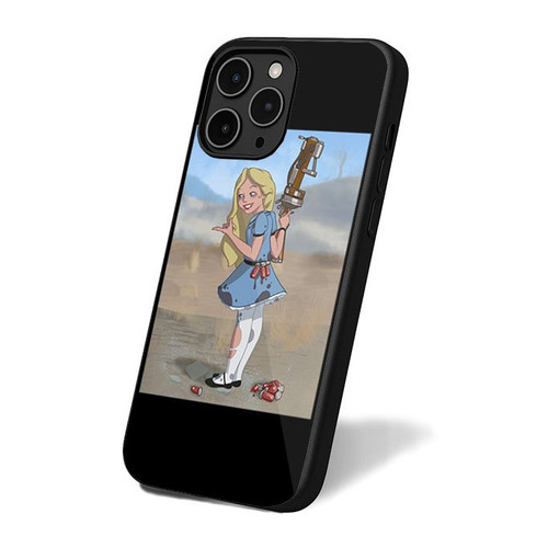 Alice In Wonderland Fallout iPhone 16 Case Cover