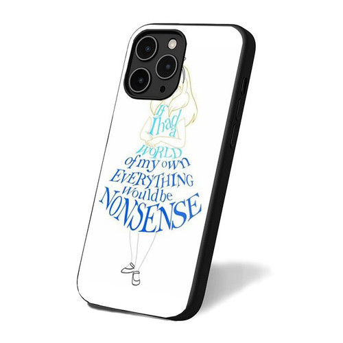 Alice In Wonderland Lettering iPhone 16 Case Cover