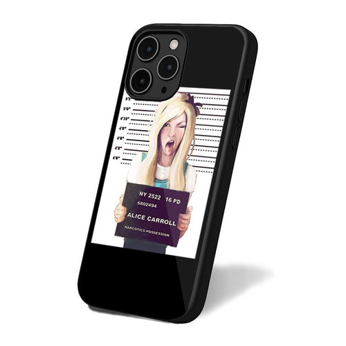 Alice In Wonderland Punk Guilty iPhone 16 Case Cover