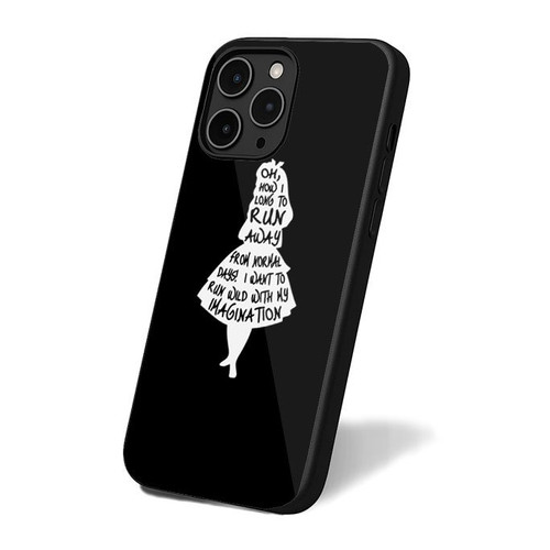 Alice In Wonderland Quote iPhone 16 Case Cover