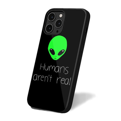 Alien Humans Aren't Real iPhone 16 Case Cover