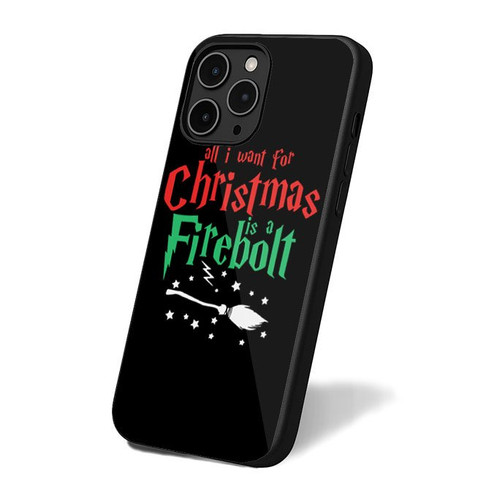All I Want For Christmas Is A Firebolt iPhone 16 Case Cover