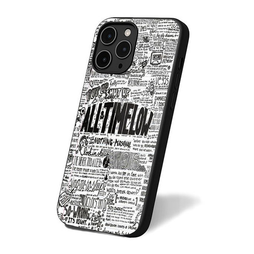 All Time Low Lyrics iPhone 16 Case Cover
