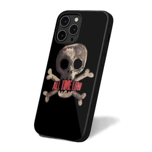 All Time Low Skull iPhone 16 Case Cover