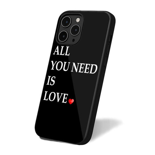 All You Need Is Love Art Vintage Retro Simple iPhone 16 Case Cover