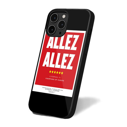Allez Allez Allez Liverpool Fc iPhone 16 Case Cover