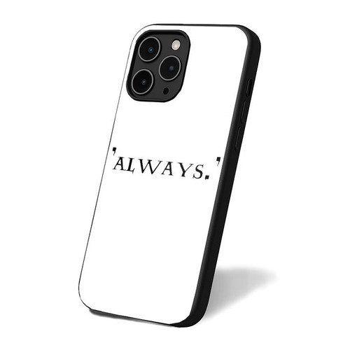 Always Harry Potter Severus Quote Hogwarts Wizard iPhone 16 Case Cover