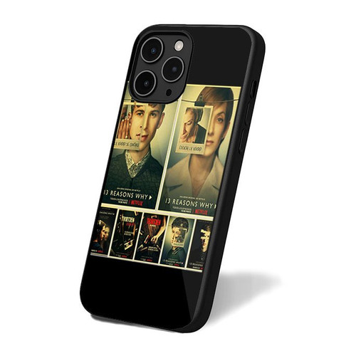 American Tv Series 13 Reasons Why Vintage 2 iPhone 16 Case Cover