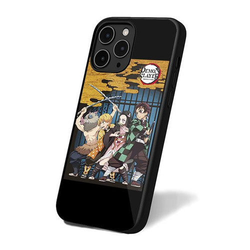 Anime Demon Slayer Simple Vintage Art iPhone 16 Case Cover Anime Demon Slayer Simple Vintage Art iPhone 16 Case Cover