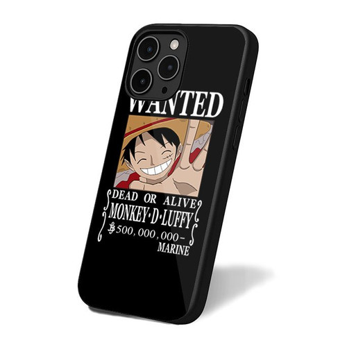 Anime One Piece Wanted Luffy Classic Simple Vintage Art Retro iPhone 16 Case Cover