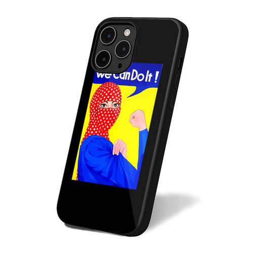 Arabic Hijab We Can Do It iPhone 16 Case Cover