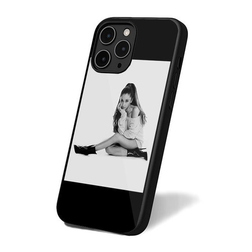 Ariana Grande Printed Faux iPhone 16 Case Cover