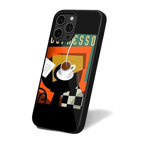 Art Deco Coffee iPhone 16 Case Cover