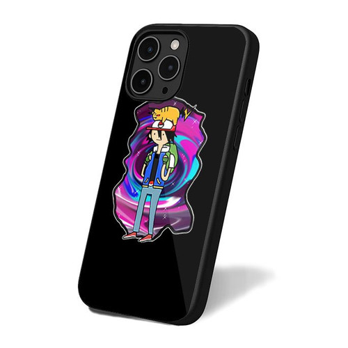 Ash And Pikachu Pokemon Funny iPhone 16 Case Cover