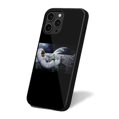 Astronauts On The Moon Fabric Cloth Rolled iPhone 16 Case Cover