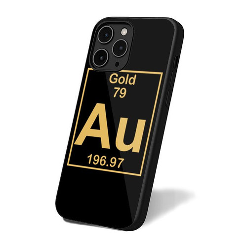 Aurum Gold Element iPhone 16 Case Cover