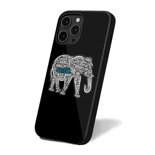 Autism Awareness Elephant iPhone 16 Case Cover