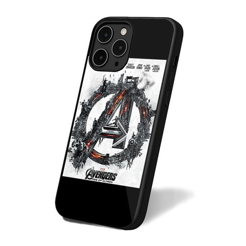 Avengers Age Of Ultron Classic Art Simple Retro Vintage iPhone 16 Case Cover