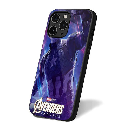 Avengers Endgame Captain America Retro Vintage Simple Art iPhone 16 Case Cover