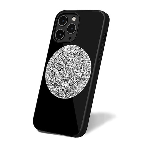 Aztec Mayan Calendar iPhone 16 Case Cover