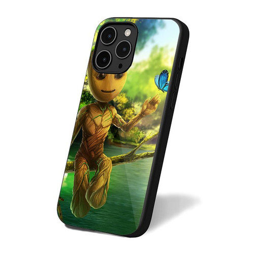 Baby Groot Guardians Of The Galaxy Classic Vintage Retro Simple Art iPhone 16 Case Cover