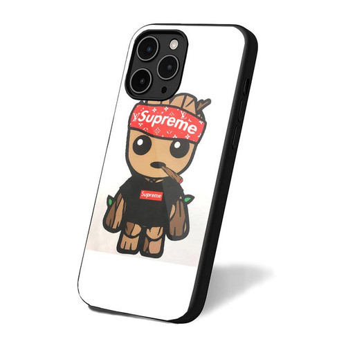 Baby Groot Supreme iPhone 16 Case Cover