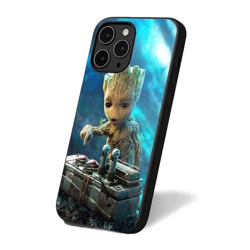 Baby Groot Wallpaper Art iPhone 16 Case Cover
