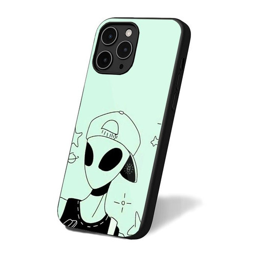 Baby Yoda Kinggg En Alien iPhone 16 Case Cover