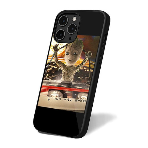 Baby-Groot Awesome Mix Vol 2 iPhone 16 Case Cover