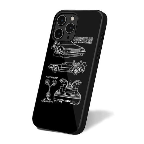 Back To The Future Delorean iPhone 16 Case Cover