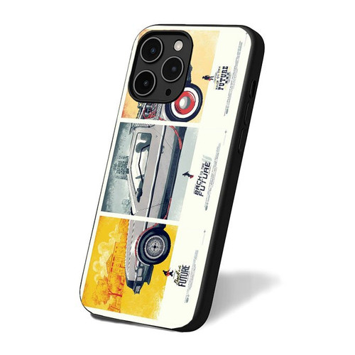 Back To The Future Delorean Retro Quirky iPhone 16 Case Cover