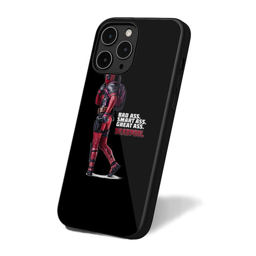 Bad Ass Smart Ass Great Ass Deadpool iPhone 16 Case Cover