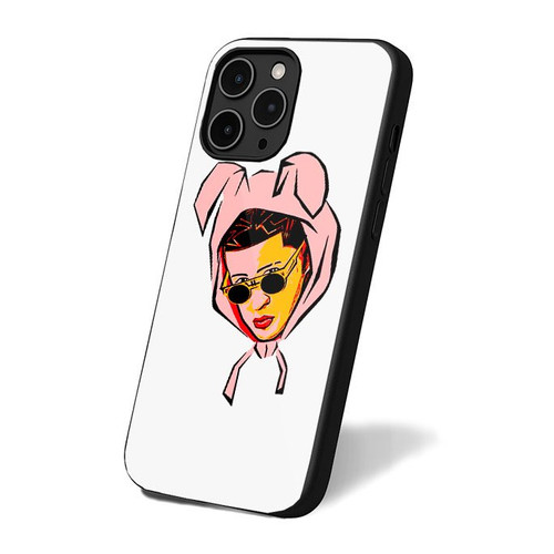 Bad Bunny Face Bunny iPhone 16 Case Cover
