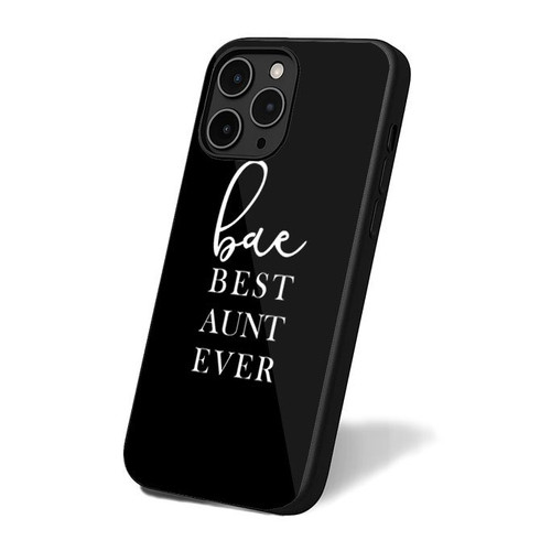 Bae Best Aunt Ever Best Aunt Ever Aunt Birthday Gift New Aunt Gift Proud Aunt iPhone 16 Case Cover