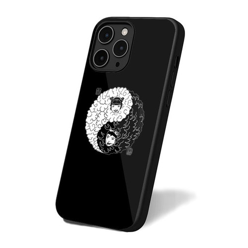 Balance Kuro Shiro Japanese Yin Yang iPhone 16 Case Cover Balance Kuro Shiro Japanese Yin Yang iPhone 16 Case Cover