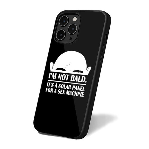 Bald Hair Loss Balding Solar Panel Machine Receding Hairline iPhone 16 Case Cover
