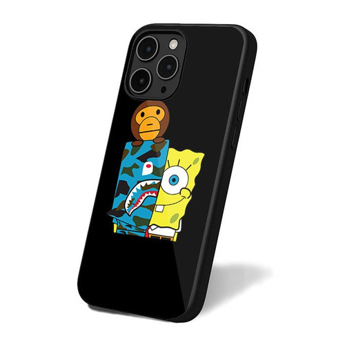 Bape X Spongebob iPhone 16 Case Cover