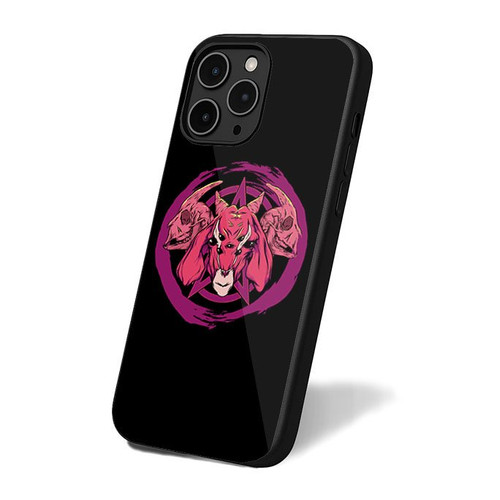Baphomet Goat Head Skulls iPhone 16 Case Cover