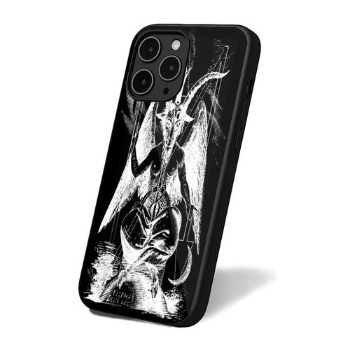 Baphomet Sabbatic Goat As Devil Satanic Symbol 3 iPhone 16 Case Cover