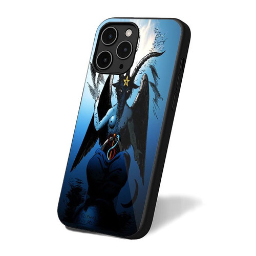 Baphomet Sabbatic Goat As Devil Satanic Symbol 5 iPhone 16 Case Cover